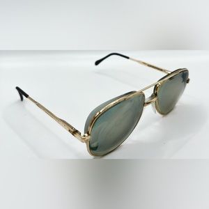 Vintage Berdel Gold Pilot Sunglasses Frames Only